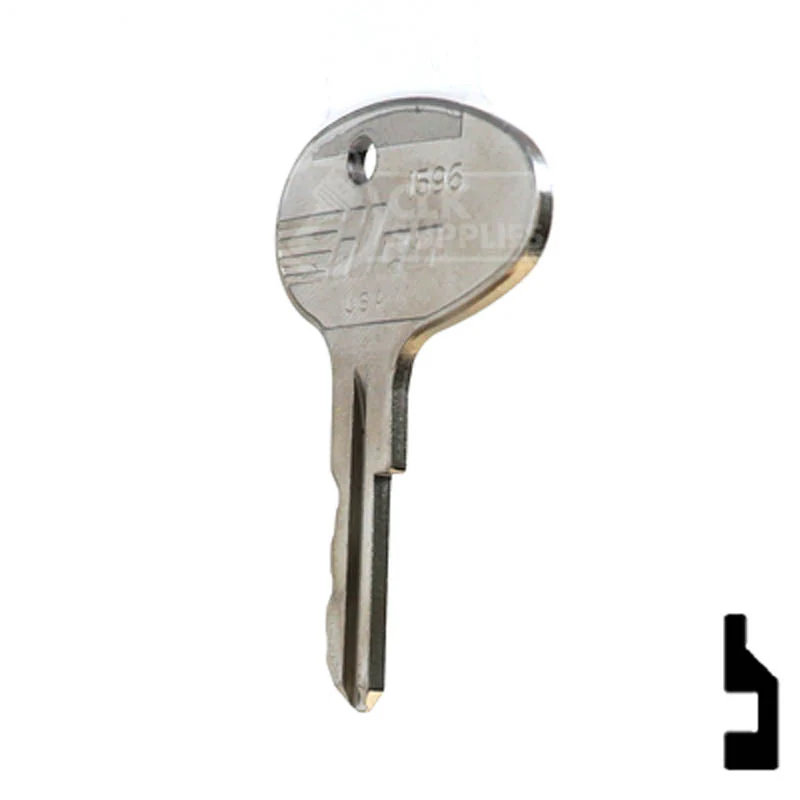 Precut Key Blank | Caterpillar, Mitsubishi | 1596 - Image 22