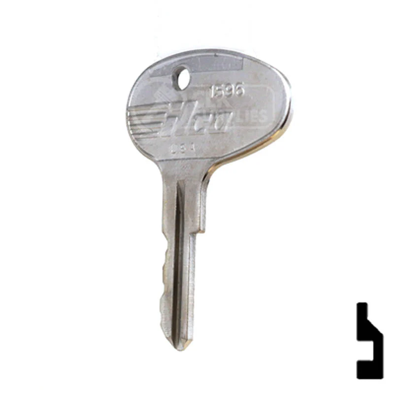 Precut Key Blank | Caterpillar, Mitsubishi | 1596 - Image 23
