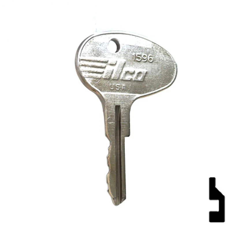 Precut Key Blank | Caterpillar, Mitsubishi | 1596 - Image 3