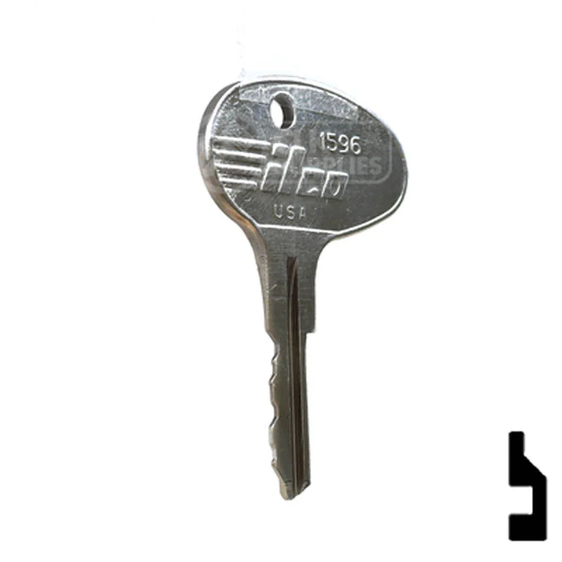Precut Key Blank | Caterpillar, Mitsubishi | 1596 - Image 4
