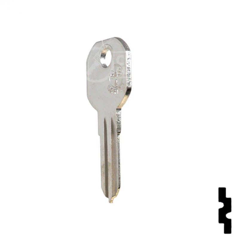 Uncut Key Blank | Gas Cap, Southco | 1611 - Image 10