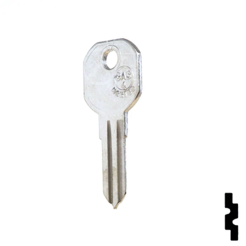 Uncut Key Blank | Gas Cap, Southco | 1611 - Image 11
