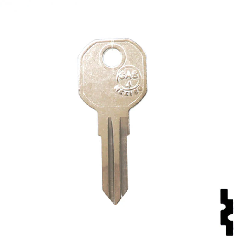 Uncut Key Blank | Gas Cap, Southco | 1611 - Image 13