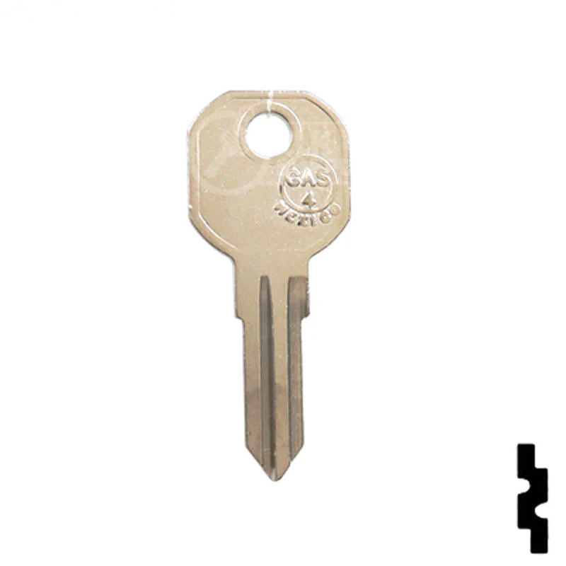 Uncut Key Blank | Gas Cap, Southco | 1611 - Image 14