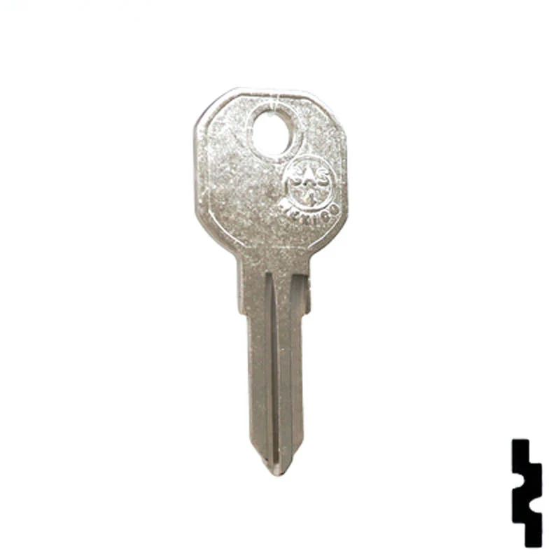 Uncut Key Blank | Gas Cap, Southco | 1611 - Image 15