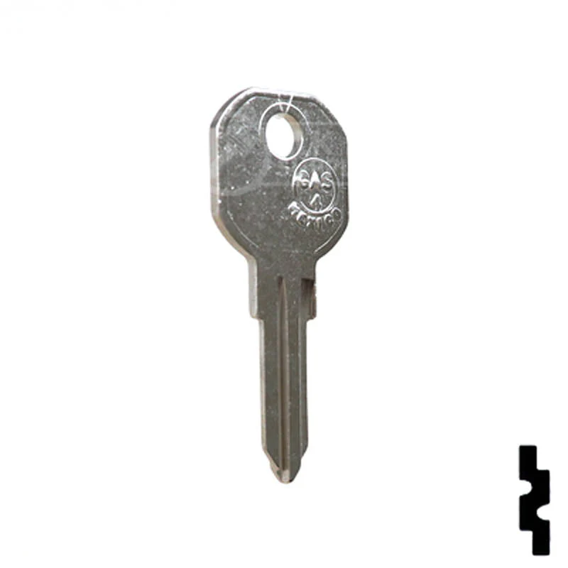 Uncut Key Blank | Gas Cap, Southco | 1611 - Image 16