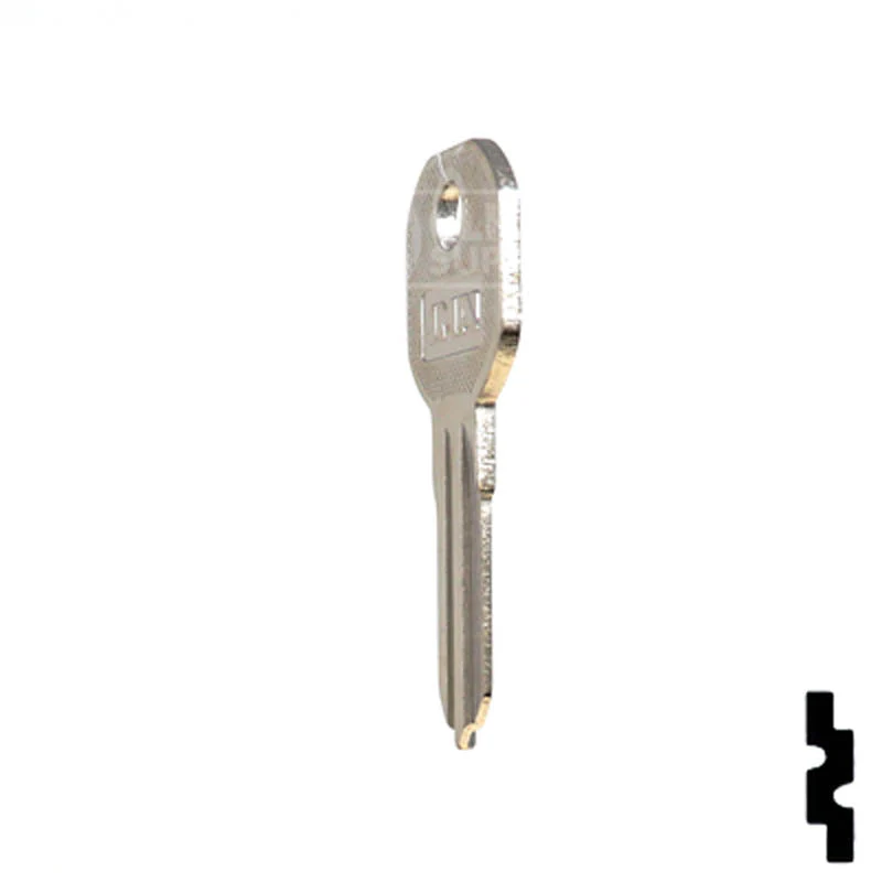 Uncut Key Blank | Gas Cap, Southco | 1611 - Image 21