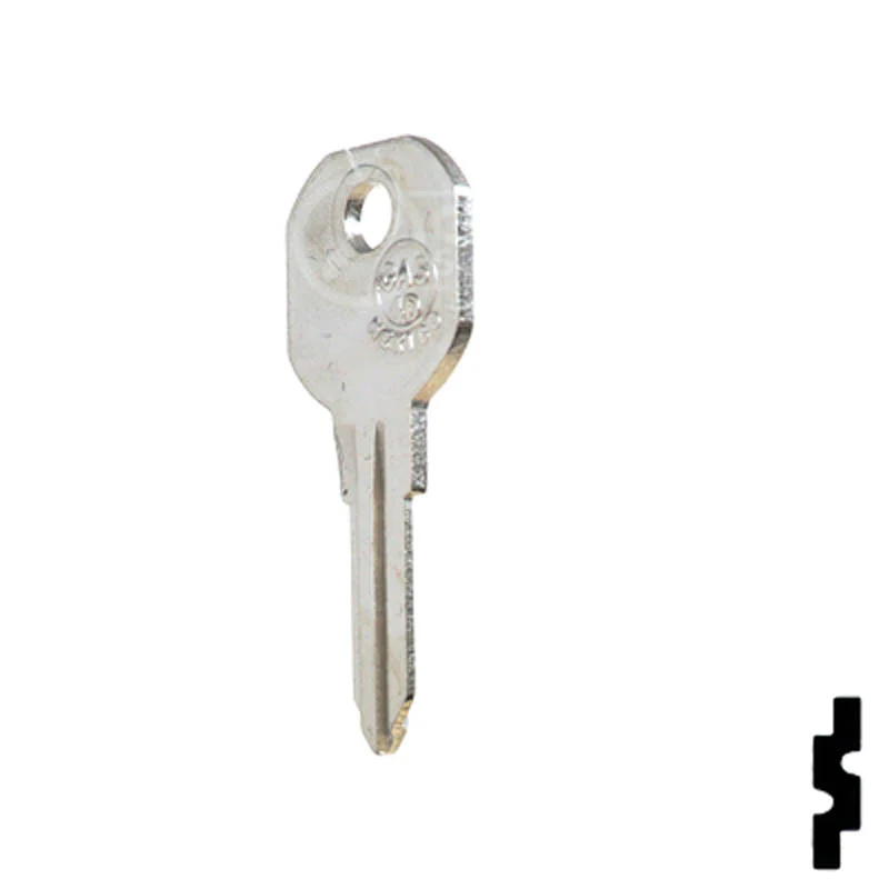 Uncut Key Blank | Southco, Gas Cap  | 1611R - Image 10