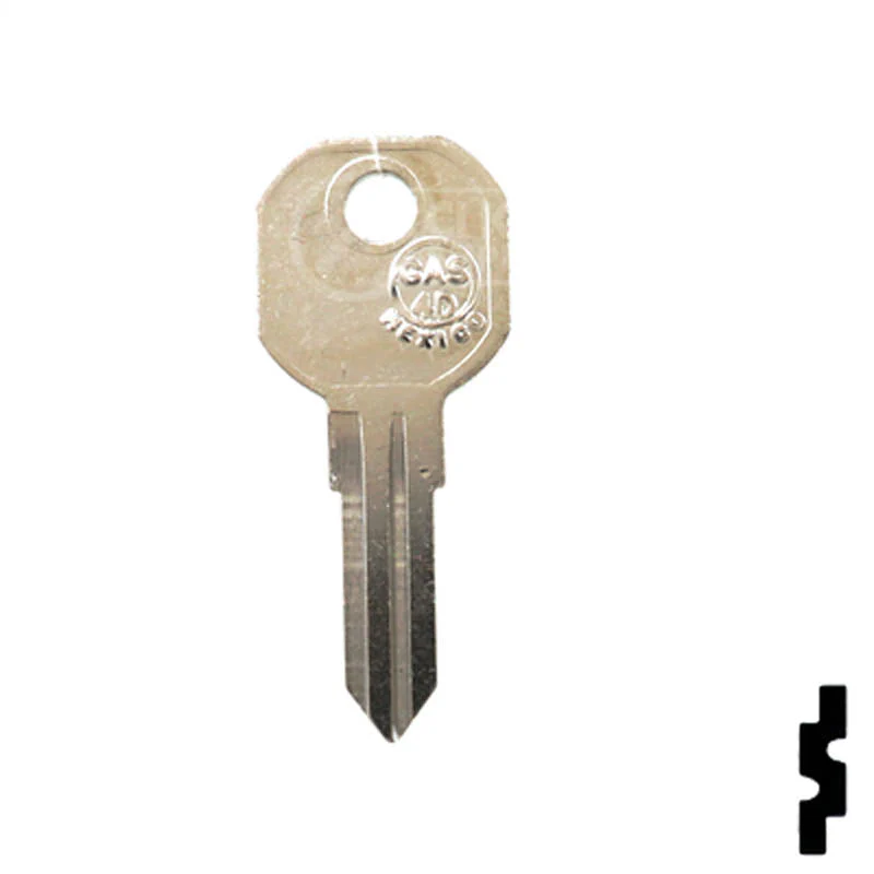 Uncut Key Blank | Southco, Gas Cap  | 1611R - Image 13