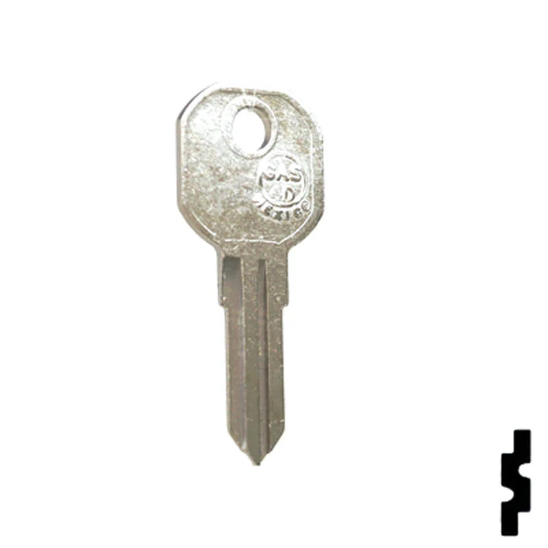 Uncut Key Blank | Southco, Gas Cap  | 1611R - Image 15
