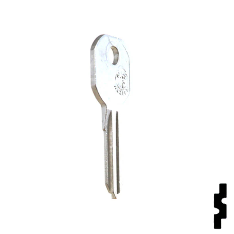 Uncut Key Blank | Southco, Gas Cap  | 1611R - Image 17
