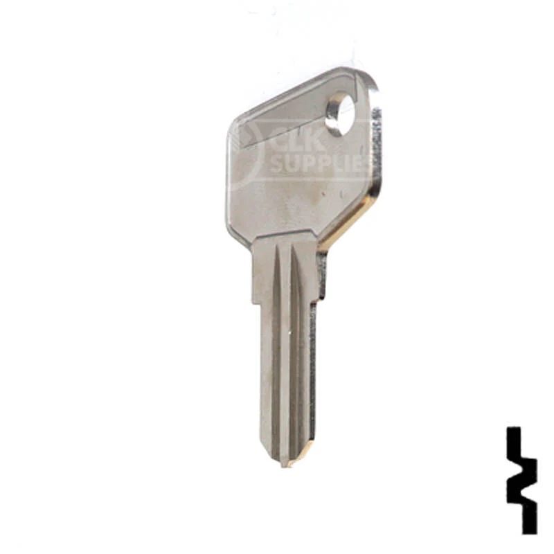 Uncut Key Blank | ARFE | 1635J - Image 10