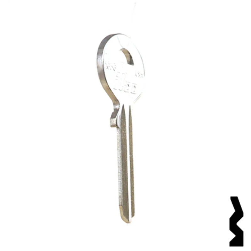Uncut Key Blank | Sun Wilson Diplomat | 1636 - Image 6