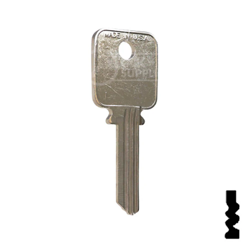 Uncut Key Blank | Medeco Biaxial G3 | 1638 - Image 3