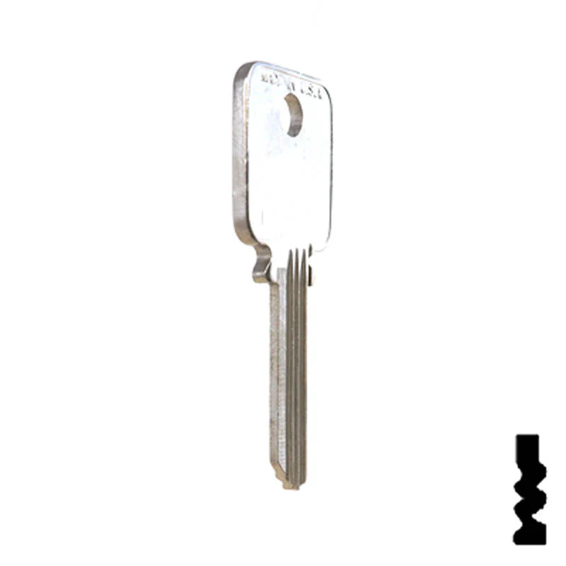 Uncut Key Blank | Medeco Biaxial G3 | 1638 - Image 5