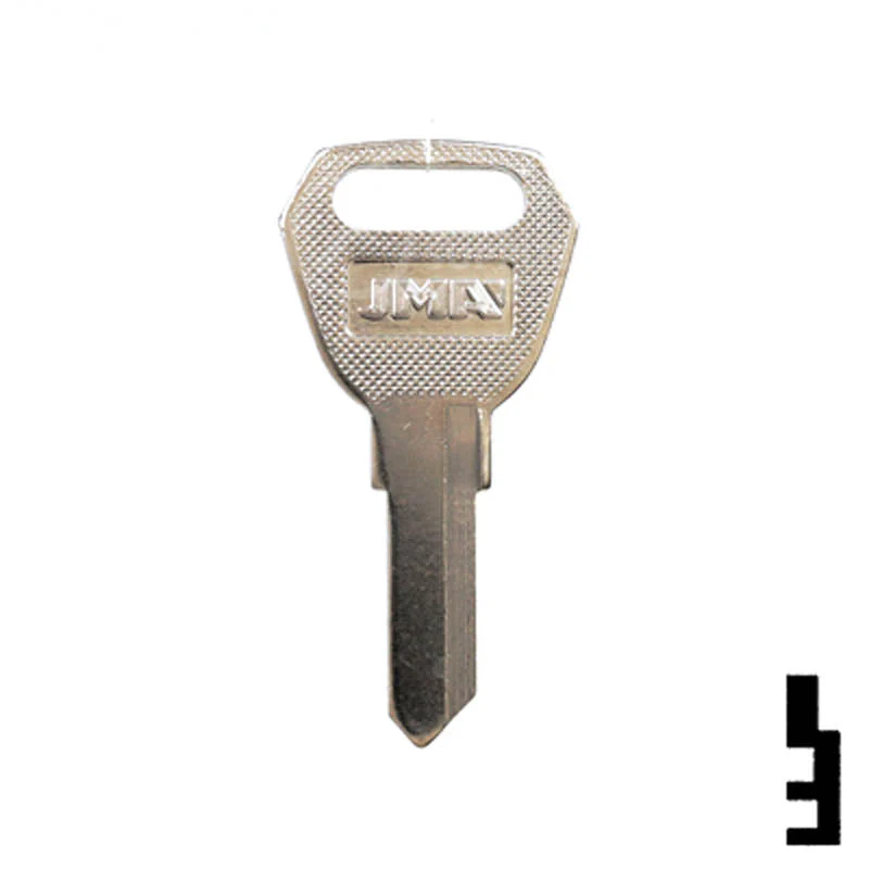 Uncut Key Blank | Fulton Hitch | 1645, FLT-1 - Image 2