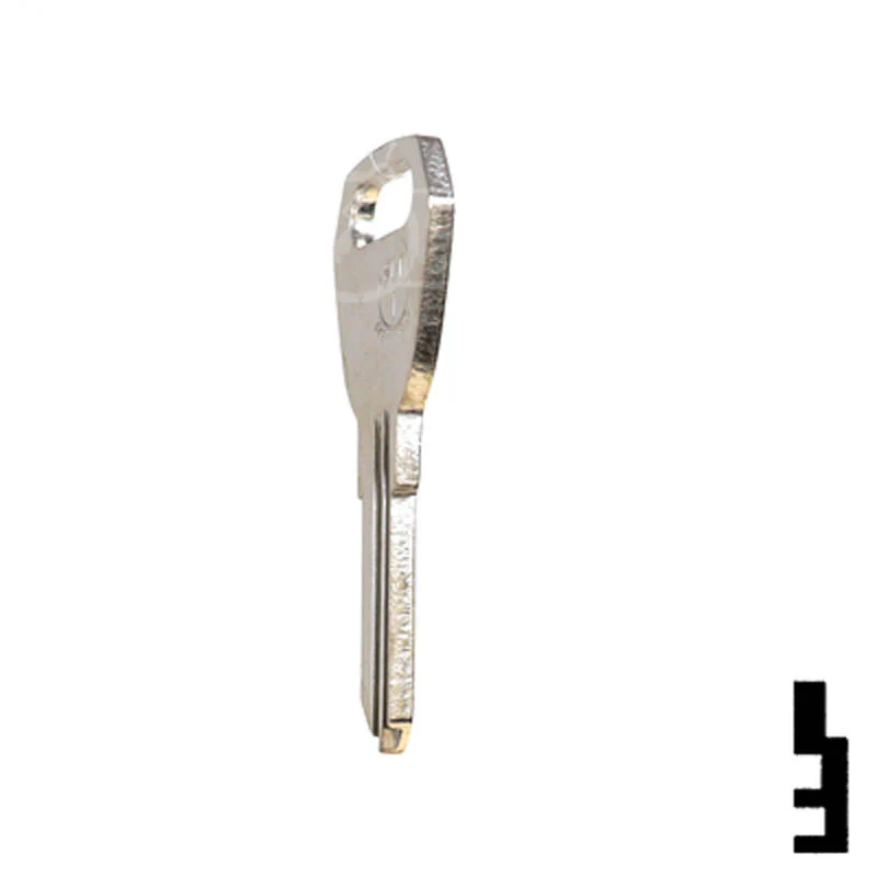 Uncut Key Blank | Fulton Hitch | 1645, FLT-1 - Image 9