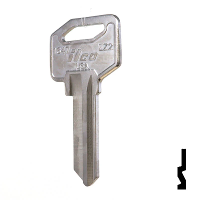 Uncut Key Blank | Imported Schlage, EZ-Set | 1647, EZ2, SC1 - Image 22