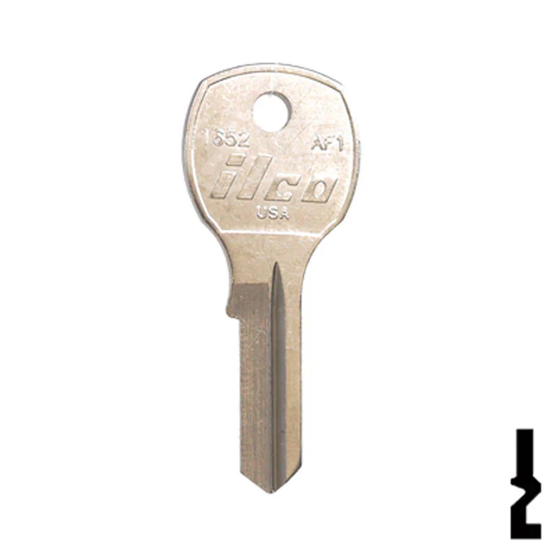 Uncut Key Blank | Auth Florence | 1652, AF1 - Image 2