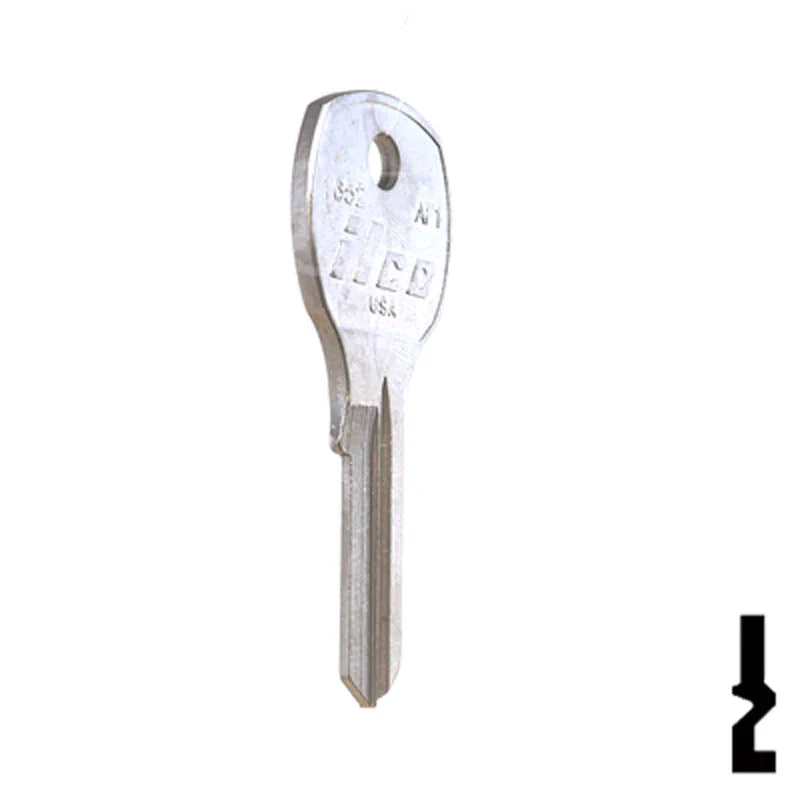 Uncut Key Blank | Auth Florence | 1652, AF1 - Image 5