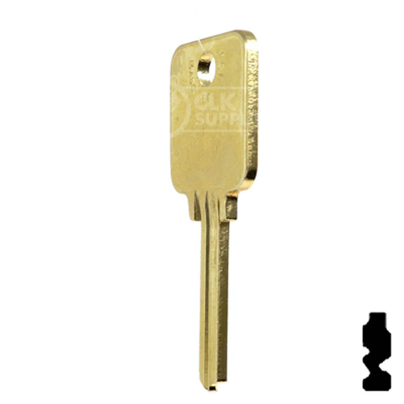 Uncut Key Blank | Medeco, Fire King | 1655 - Image 10