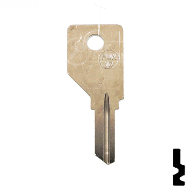 Uncut Key Blank | Pundra | 1866-10 - Image 13