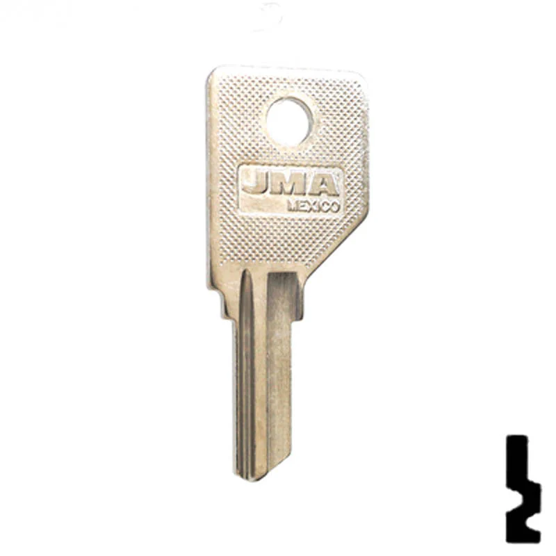 Uncut Key Blank | Pundra | 1866-10 - Image 2