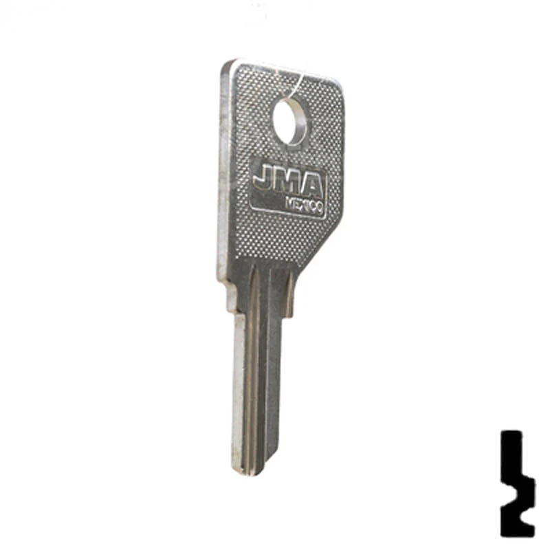 Uncut Key Blank | Pundra | 1866-10 - Image 4