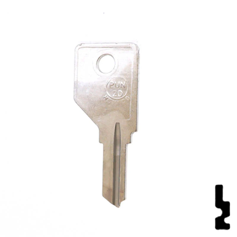 Uncut Key Blank | Pundra | 1866-13 - Image 12
