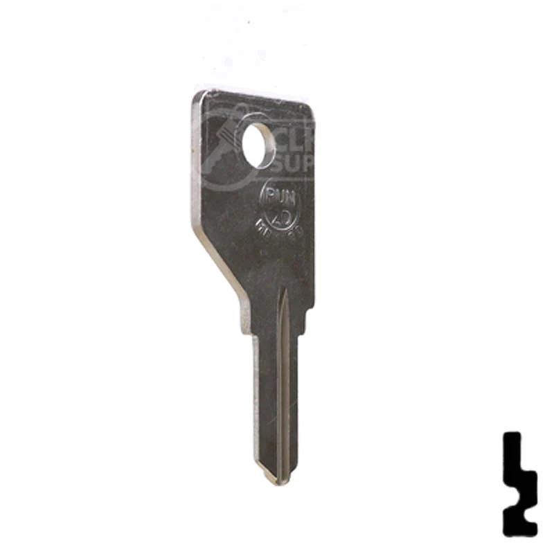 Uncut Key Blank | Pundra | 1866-13 - Image 16