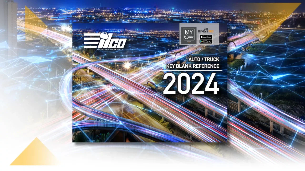 2024 Ilco Auto Truck Key Blank Guide