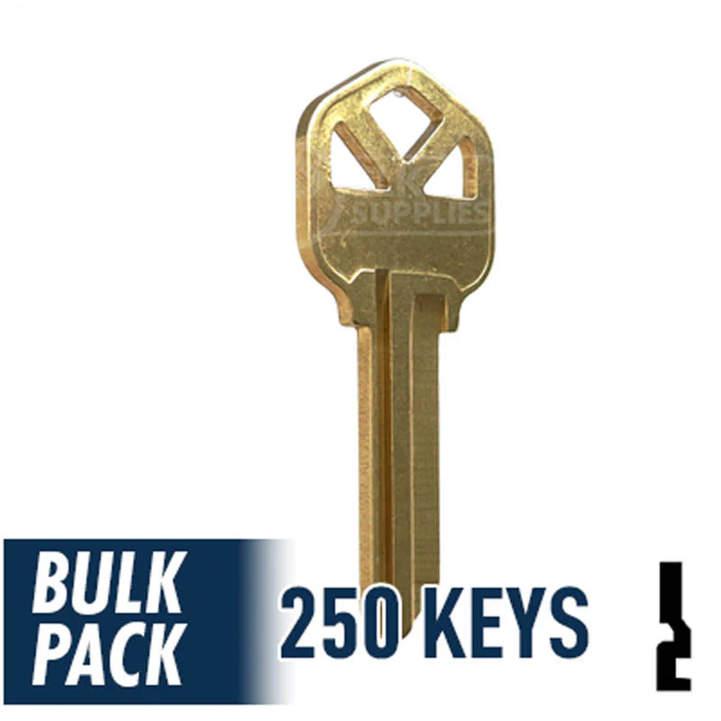Uncut Key Blank | Kwikset | KW1 - 250 Pack - Image 16