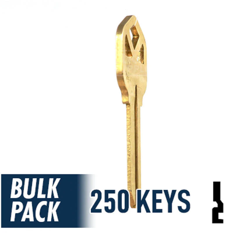 Uncut Key Blank | Kwikset | KW1 - 250 Pack - Image 6