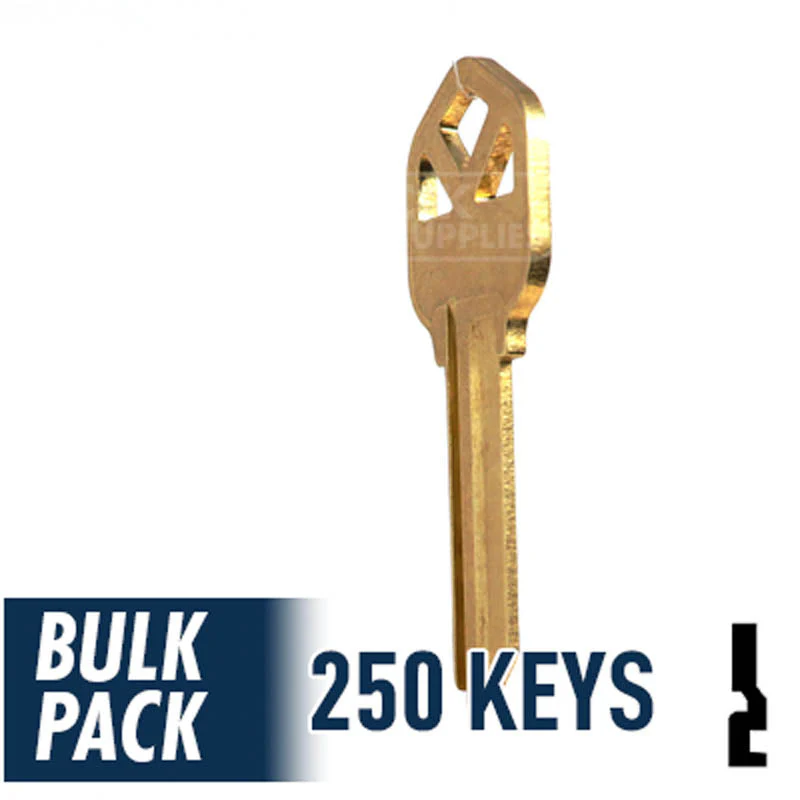 Uncut Key Blank | Kwikset | KW1 - 250 Pack - Image 9