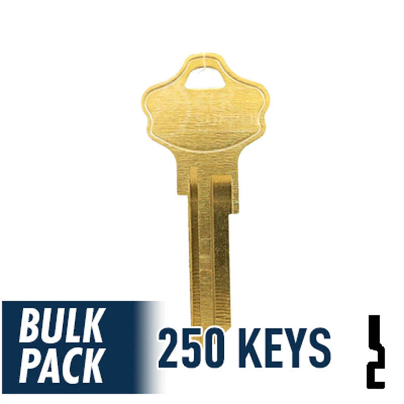 250 Pack KW10 Kwikset Key (Brass) - Image 14