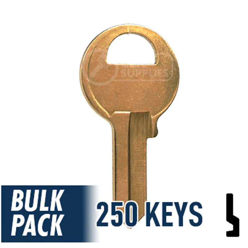 Uncut Key Blank | Master Padlock | M1 - 250 Pack - Image 13