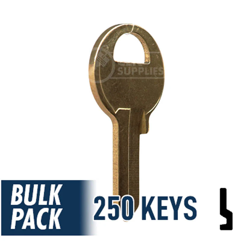 Uncut Key Blank | Master Padlock | M1 - 250 Pack - Image 15