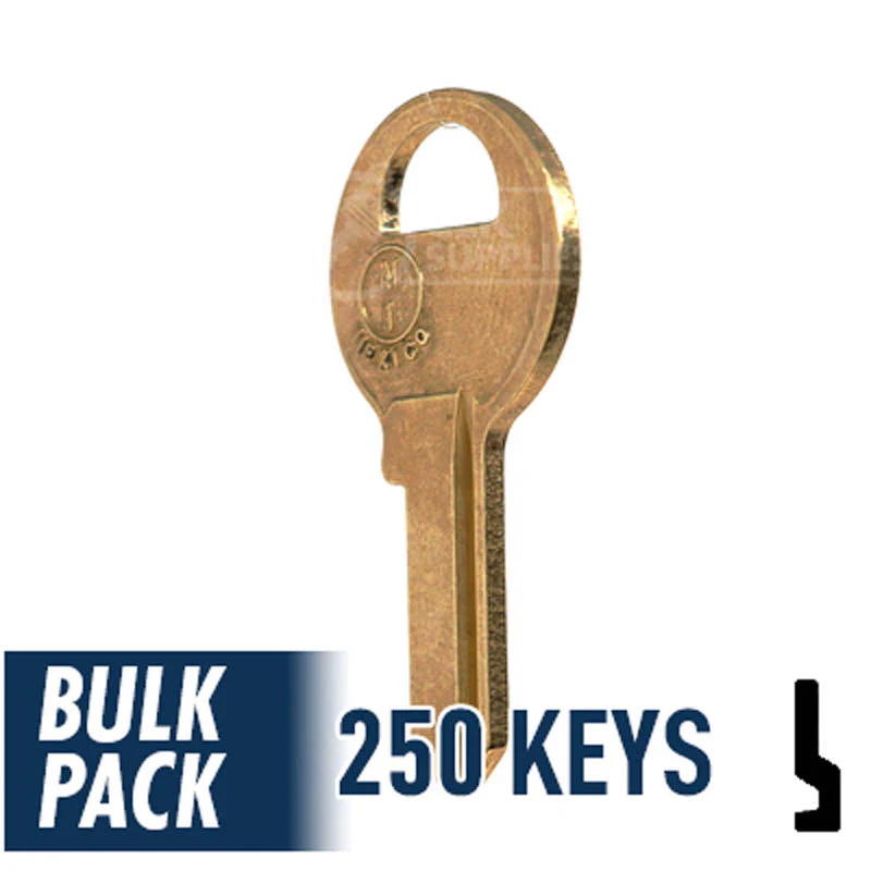 Uncut Key Blank | Master Padlock | M1 - 250 Pack - Image 21