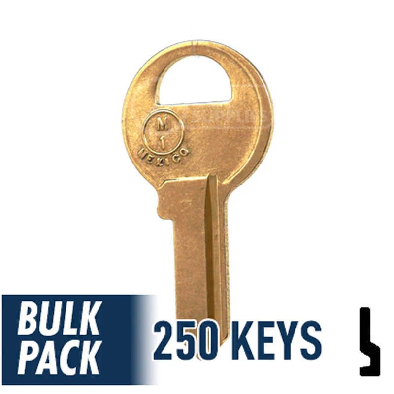Uncut Key Blank | Master Padlock | M1 - 250 Pack - Image 23