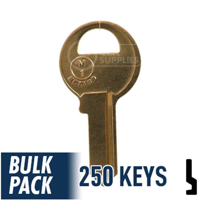 Uncut Key Blank | Master Padlock | M1 - 250 Pack - Image 24