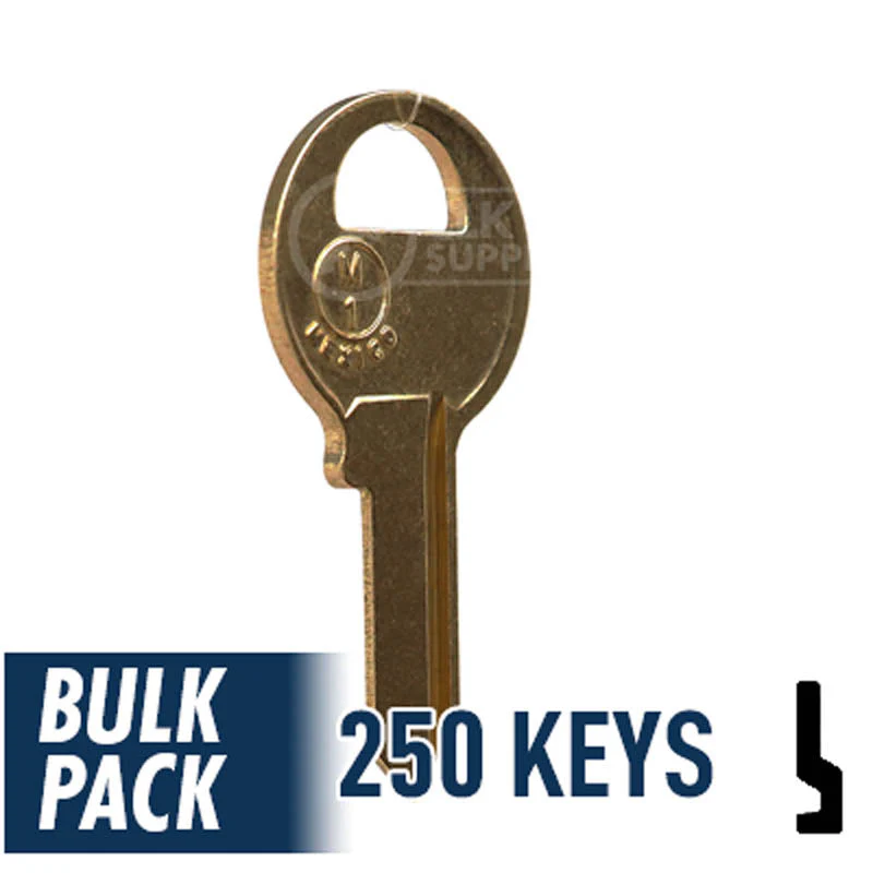 Uncut Key Blank | Master Padlock | M1 - 250 Pack - Image 3
