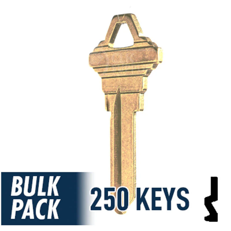 Uncut Key Blank | Schlage | SC1 - 250 Pack - Image 10