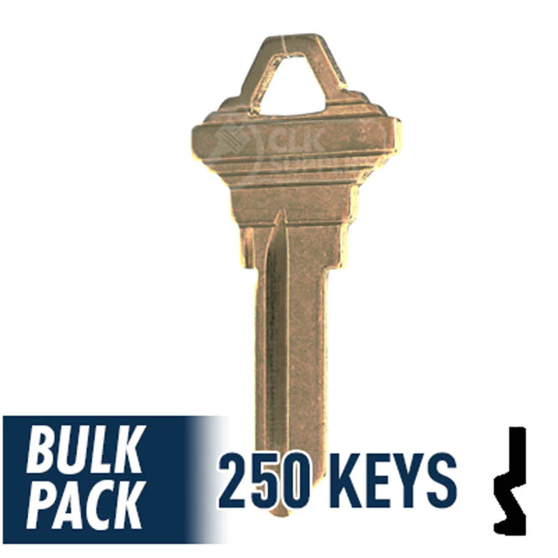 Uncut Key Blank | Schlage | SC1 - 250 Pack - Image 11