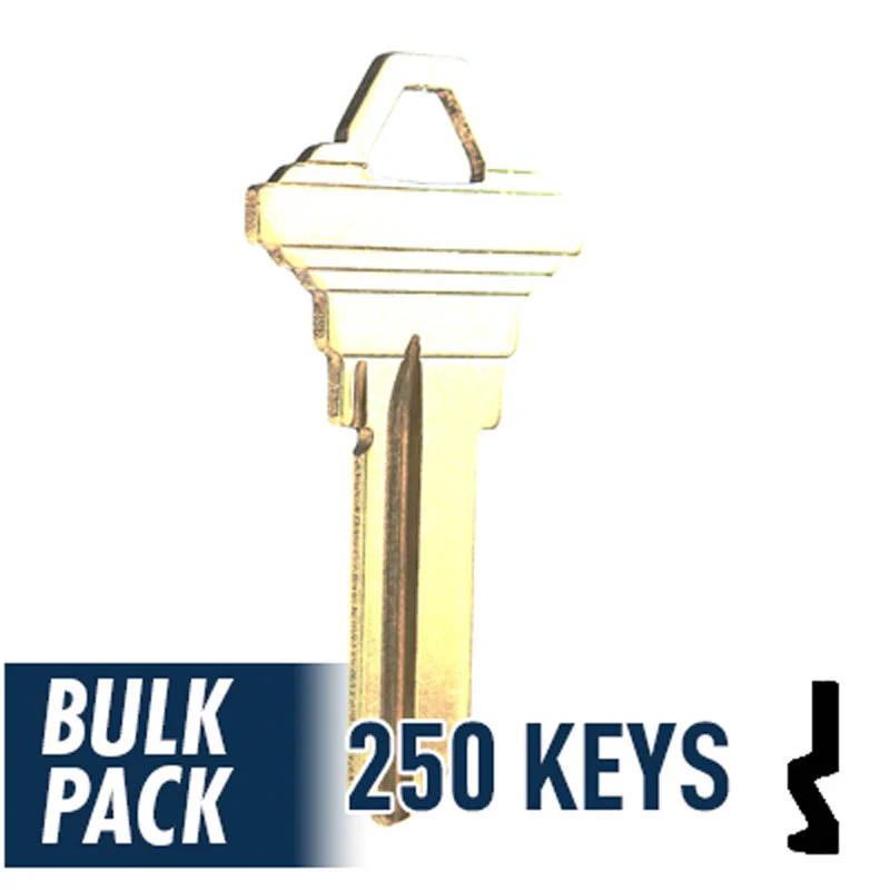 Uncut Key Blank | Schlage | SC1 - 250 Pack - Image 15