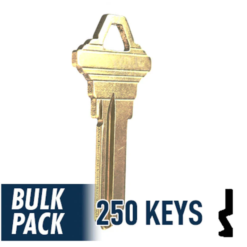 Uncut Key Blank | Schlage | SC1 - 250 Pack - Image 16