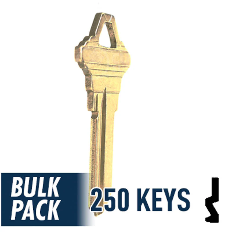 Uncut Key Blank | Schlage | SC1 - 250 Pack - Image 17