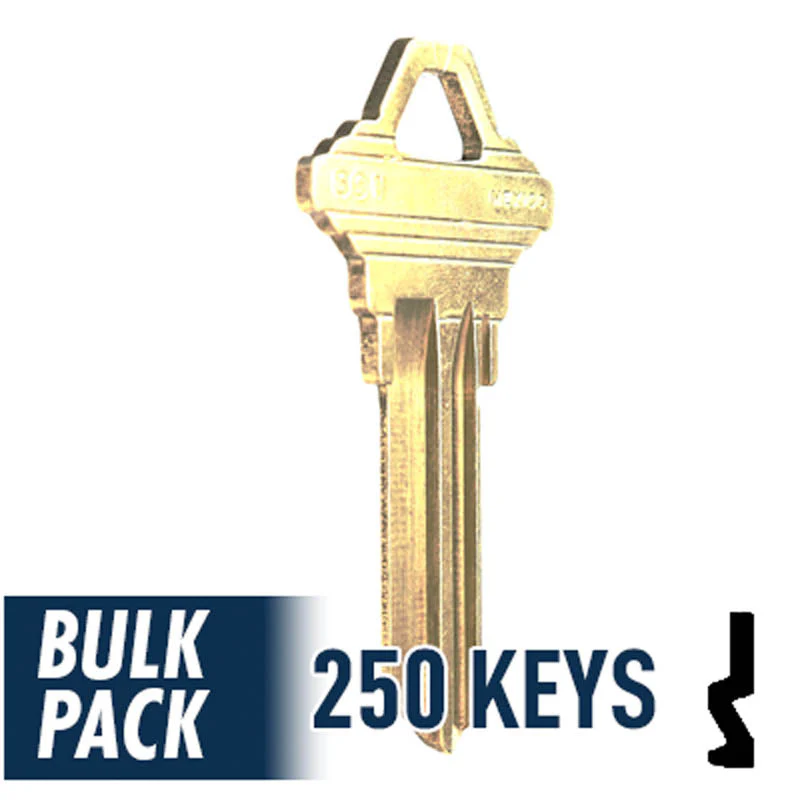 Uncut Key Blank | Schlage | SC1 - 250 Pack - Image 4