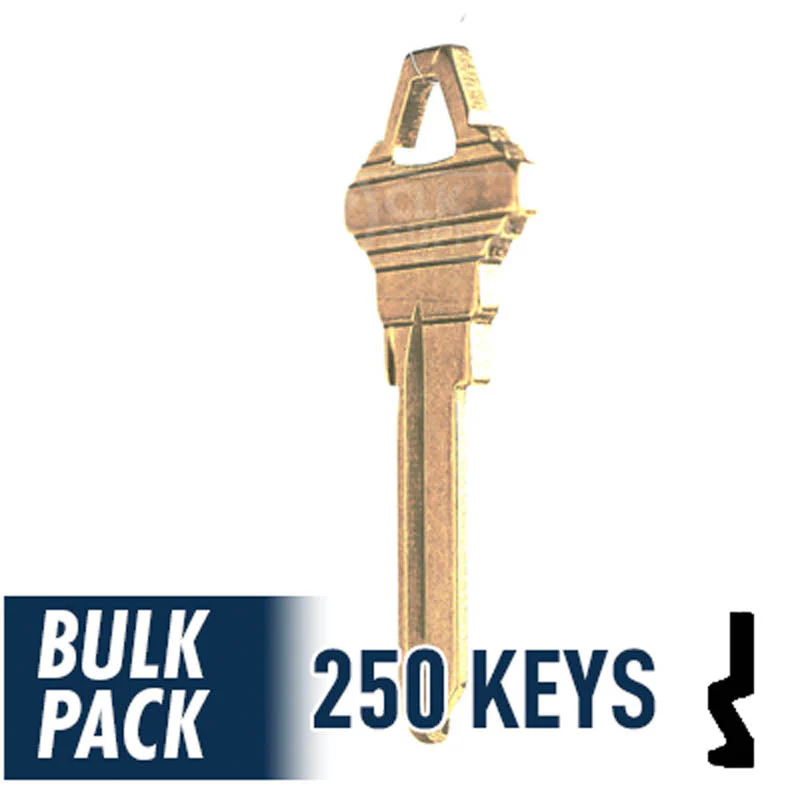 Uncut Key Blank | Schlage | SC1 - 250 Pack - Image 9