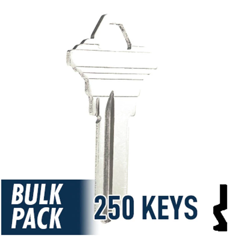 Uncut Key Blank | Schlage | SC1 - 250 Pack ( Nickel Plated ) - Image 15