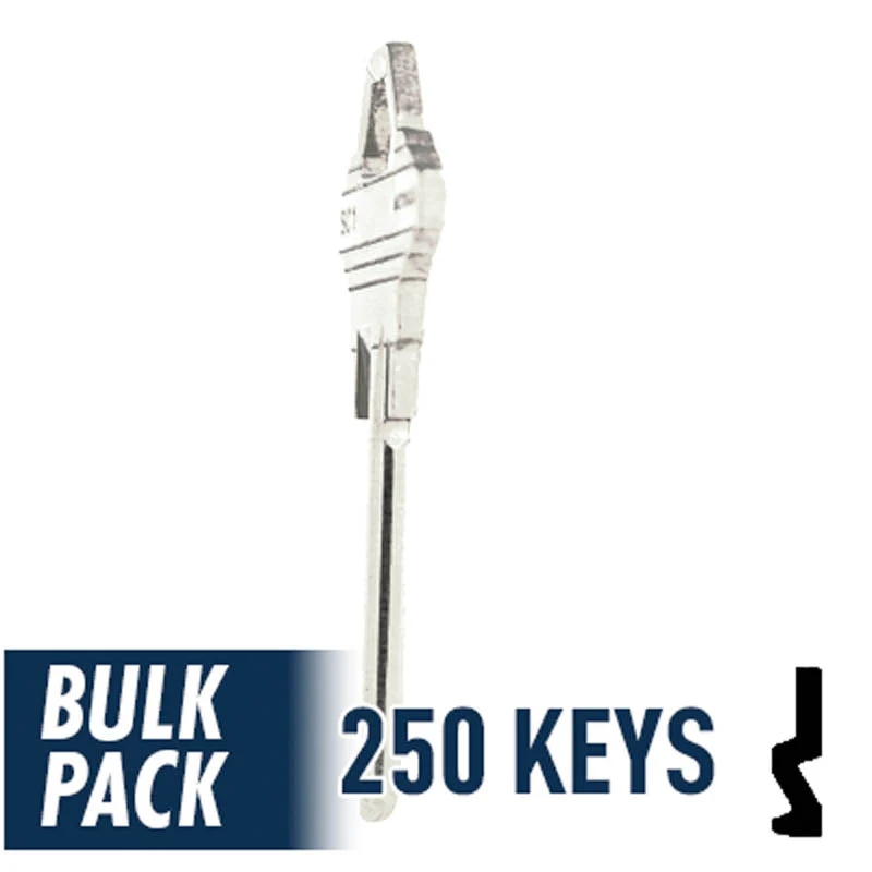Uncut Key Blank | Schlage | SC1 - 250 Pack ( Nickel Plated ) - Image 20